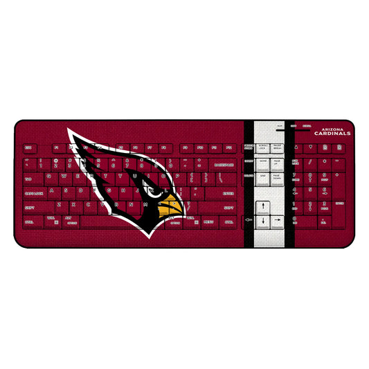 Arizona Cardinals Stripe Wireless USB Keyboard