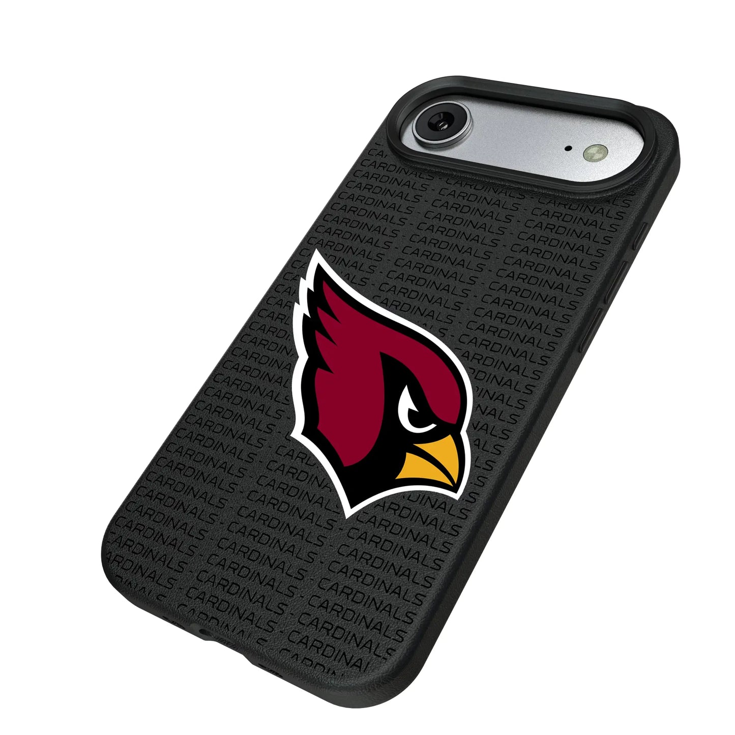 Arizona Cardinals Text Backdrop MagSafe Compatible Phone Case for Apple iPhone