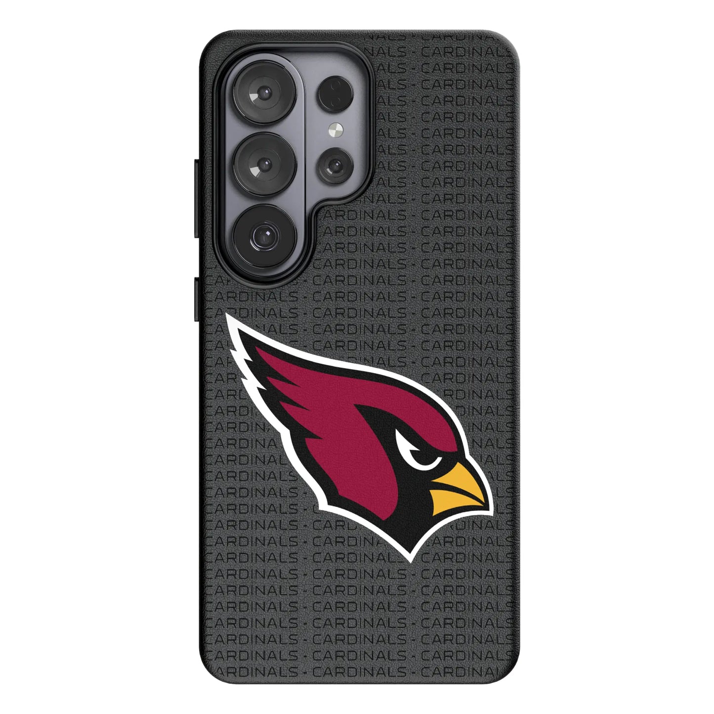 Arizona Cardinals Text Backdrop MagSafe Compatible Phone Case for Samsung Galaxy