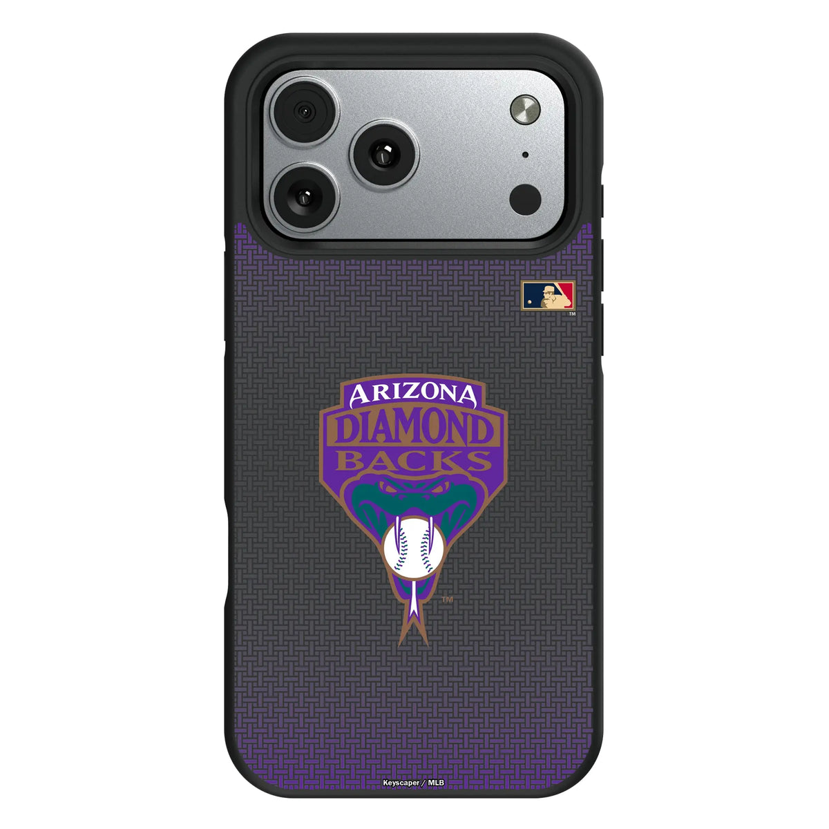 Arizona Diamondbacks 1999-2006 - Cooperstown Collection Linen Bump Phone Case for Apple iPhone