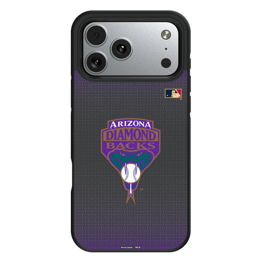 Arizona Diamondbacks 1999-2006 - Cooperstown Collection Linen Bump Phone Case for Apple iPhone