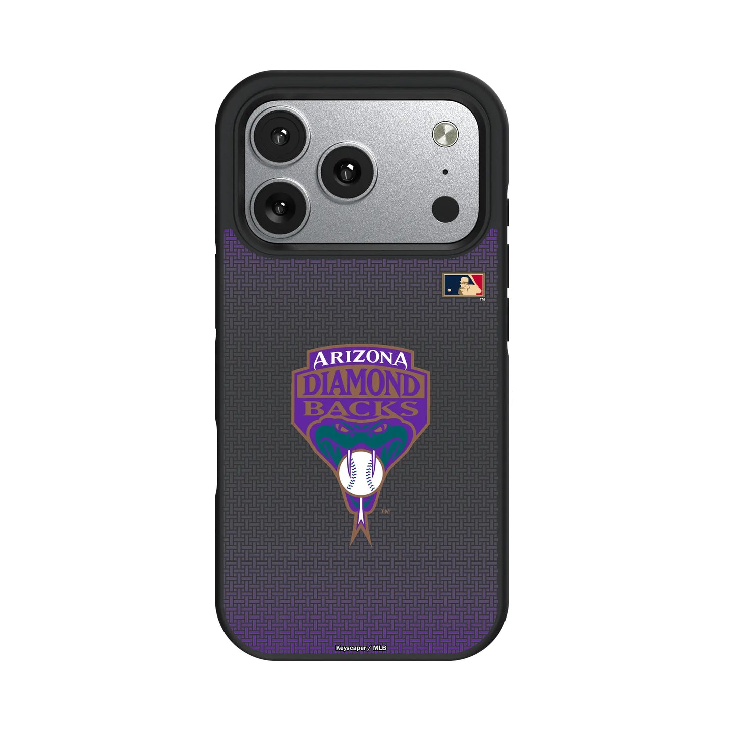 Arizona Diamondbacks 1999-2006 - Cooperstown Collection Linen Bump Phone Case for Apple iPhone