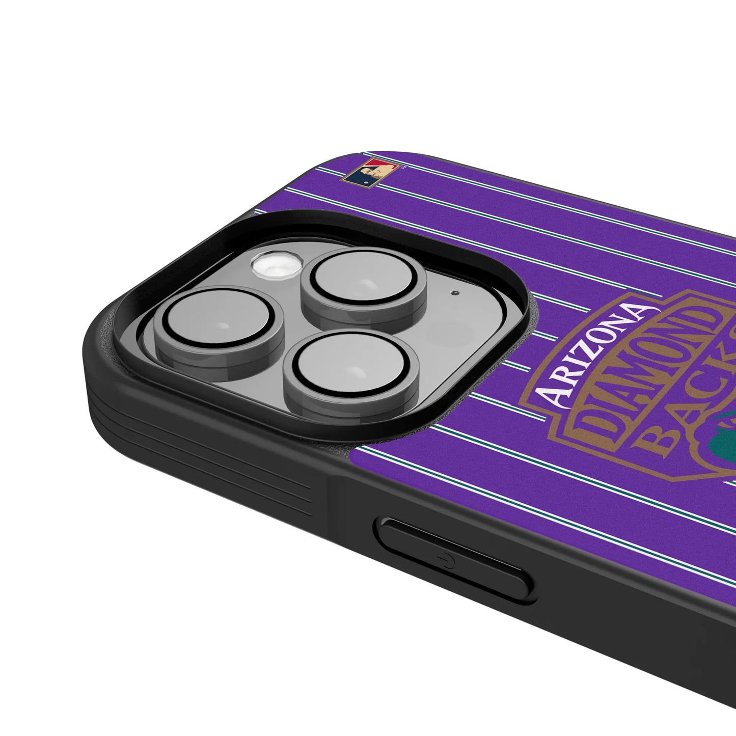 Arizona Diamondbacks 1999-2006 - Cooperstown Collection Pinstripe Bump Phone Case for Apple iPhone