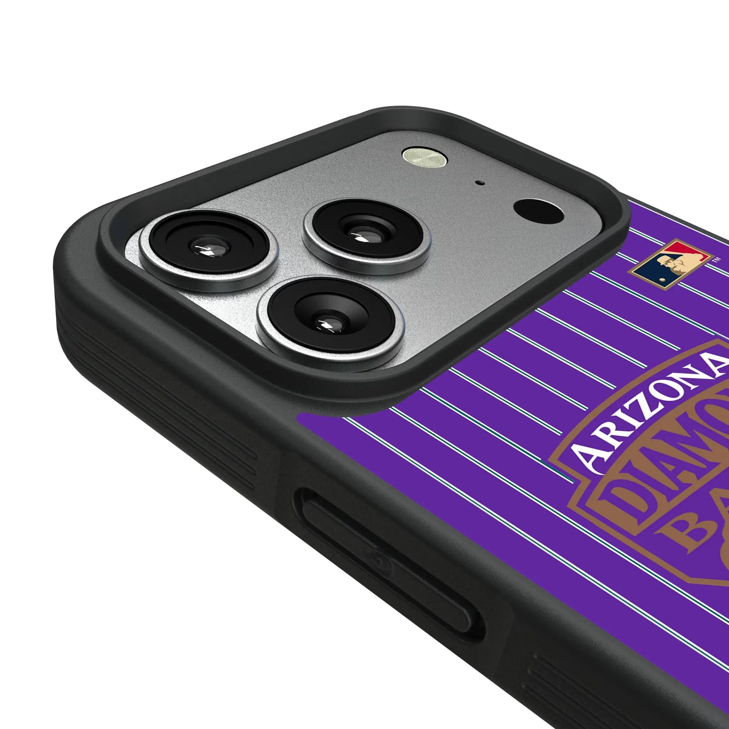 Arizona Diamondbacks 1999-2006 - Cooperstown Collection Pinstripe Bump Phone Case for Apple iPhone