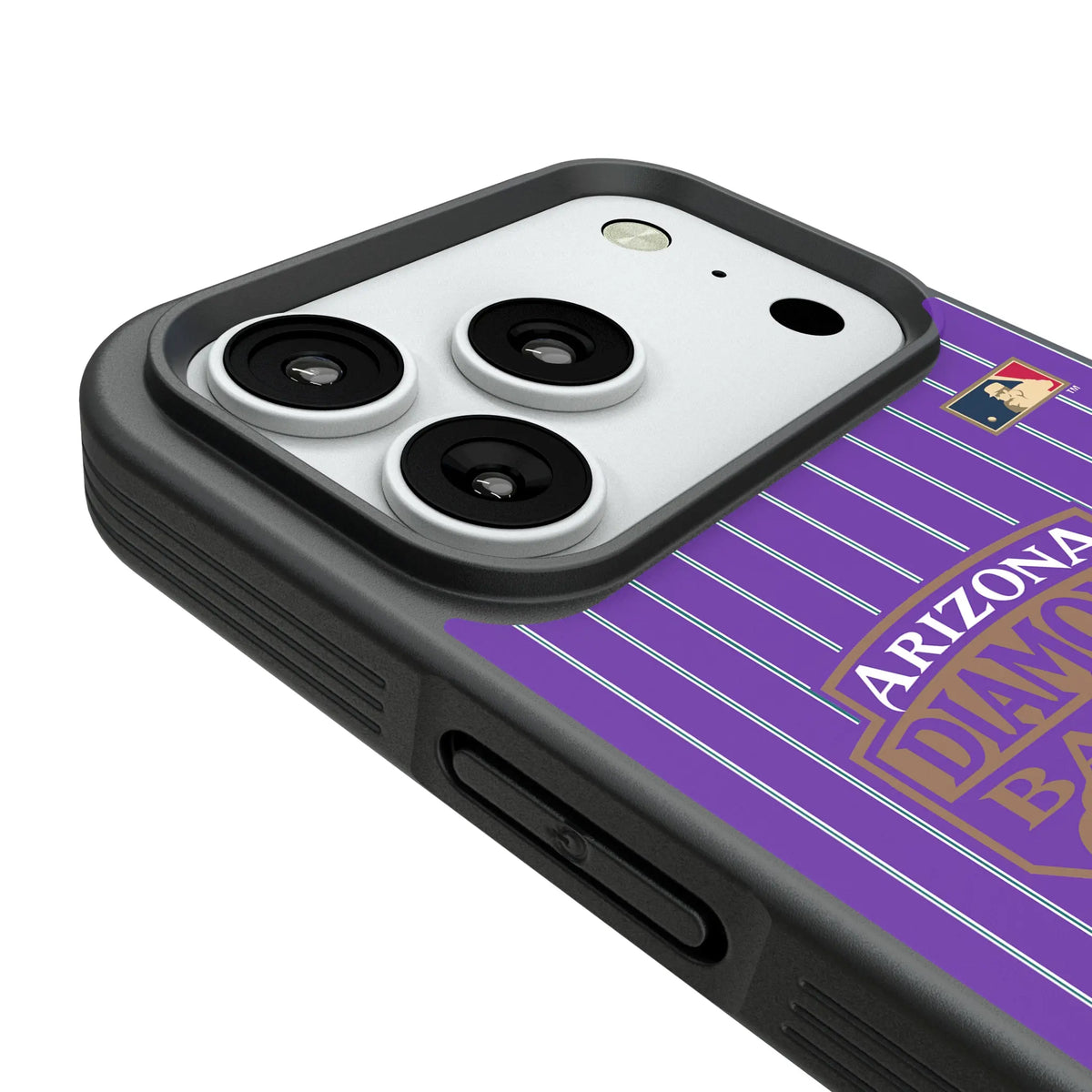 Arizona Diamondbacks 1999-2006 - Cooperstown Collection Pinstripe Bump Phone Case for Apple iPhone