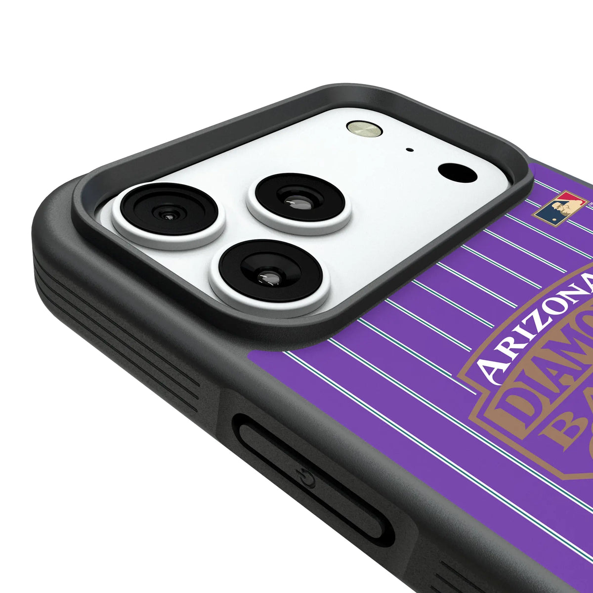 Arizona Diamondbacks 1999-2006 - Cooperstown Collection Pinstripe Bump Phone Case for Apple iPhone
