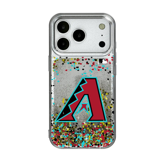 Arizona Diamondbacks Confetti Glitter Phone Case for Apple iPhone