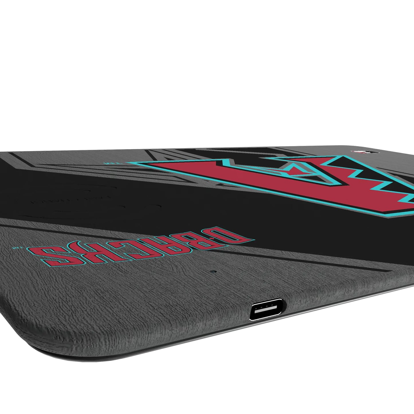 Arizona Diamondbacks Monocolor Tilt 15-Watt Wireless Charger and Mouse Pad