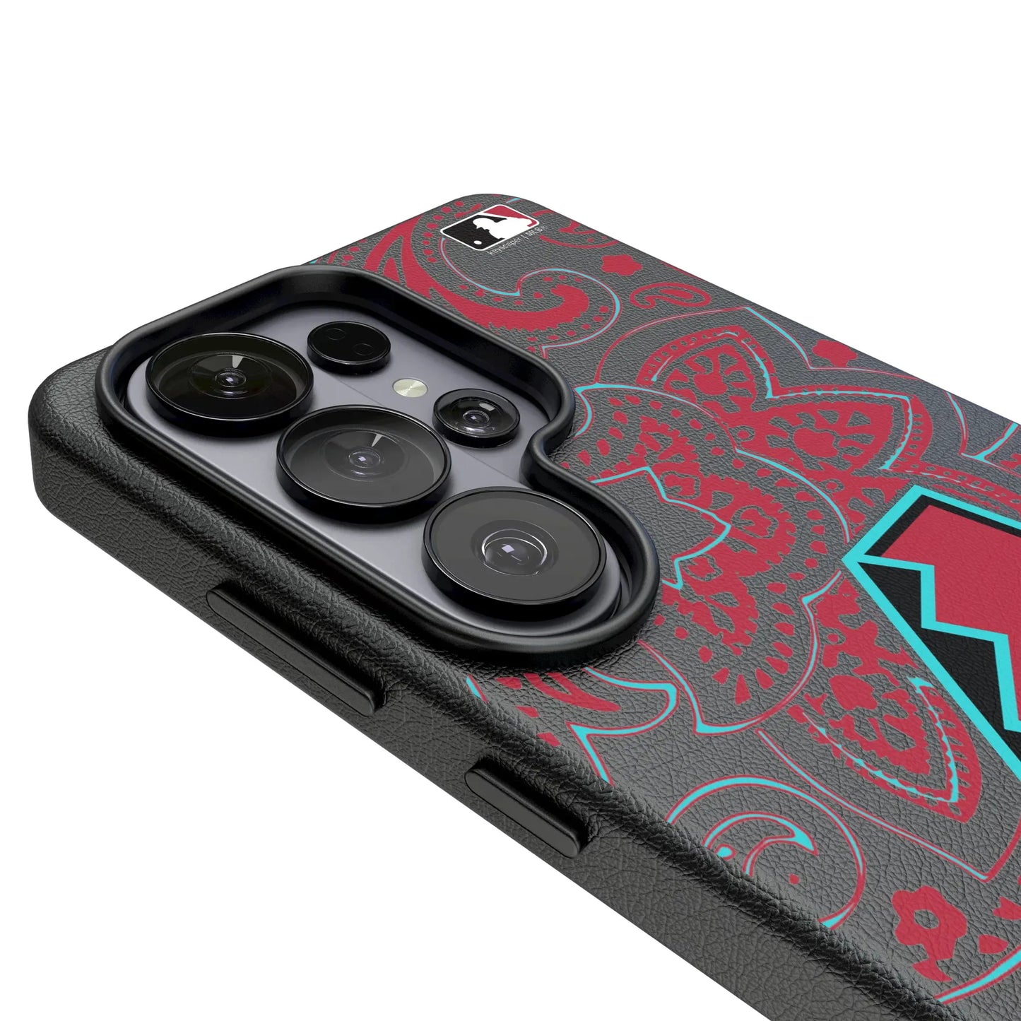 Arizona Diamondbacks Paisley MagSafe Compatible Phone Case for Samsung Galaxy