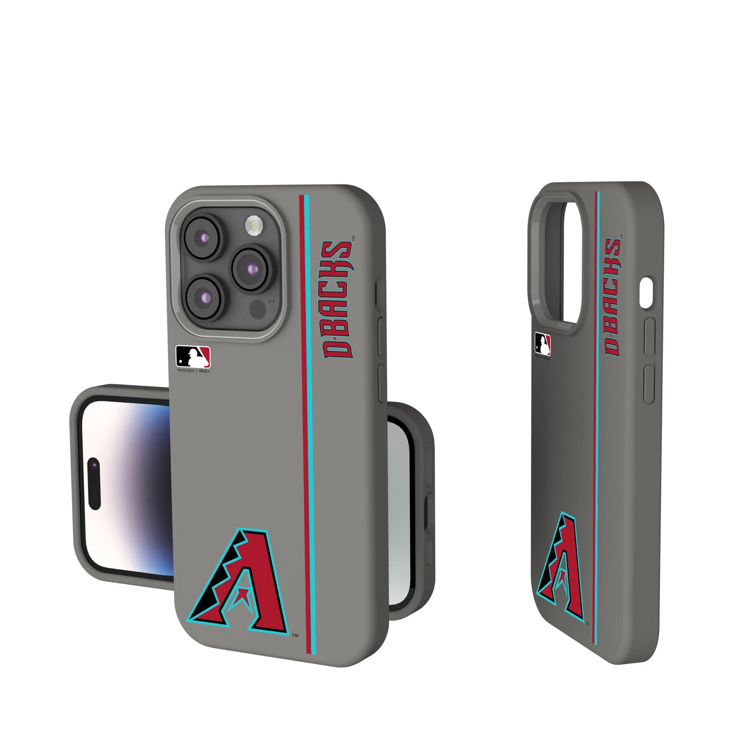 Arizona Diamondbacks Sidebar Soft Touch Phone Case for Apple iPhone