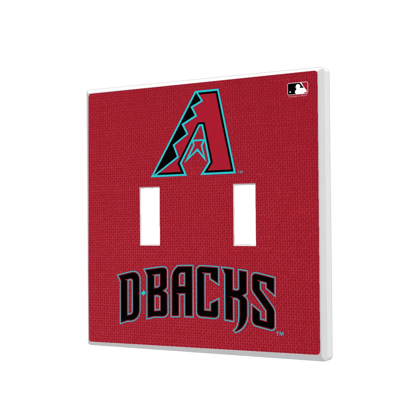 Arizona Diamondbacks Solid Hidden-Screw Light Switch Plate