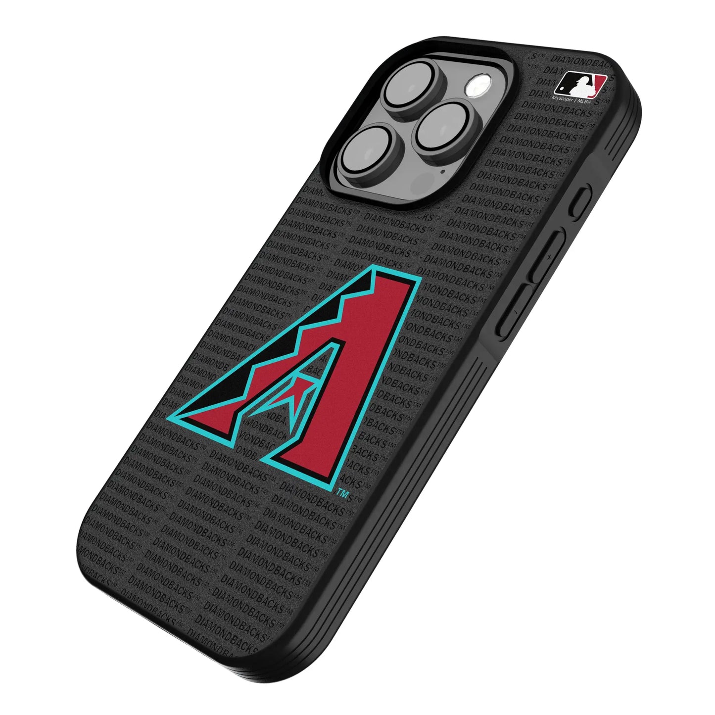 Arizona Diamondbacks Text Backdrop Bump Phone Case for Apple iPhone