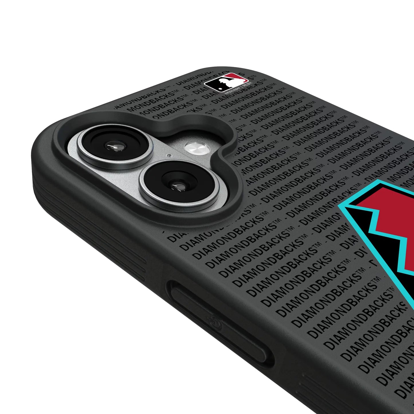 Arizona Diamondbacks Text Backdrop Bump Phone Case for Apple iPhone