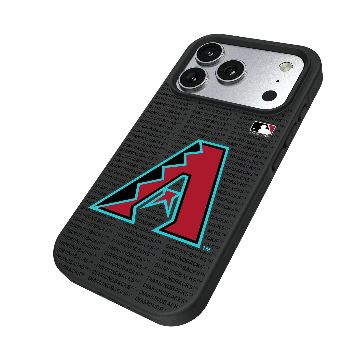 Arizona Diamondbacks Text Backdrop Bump Phone Case for Apple iPhone