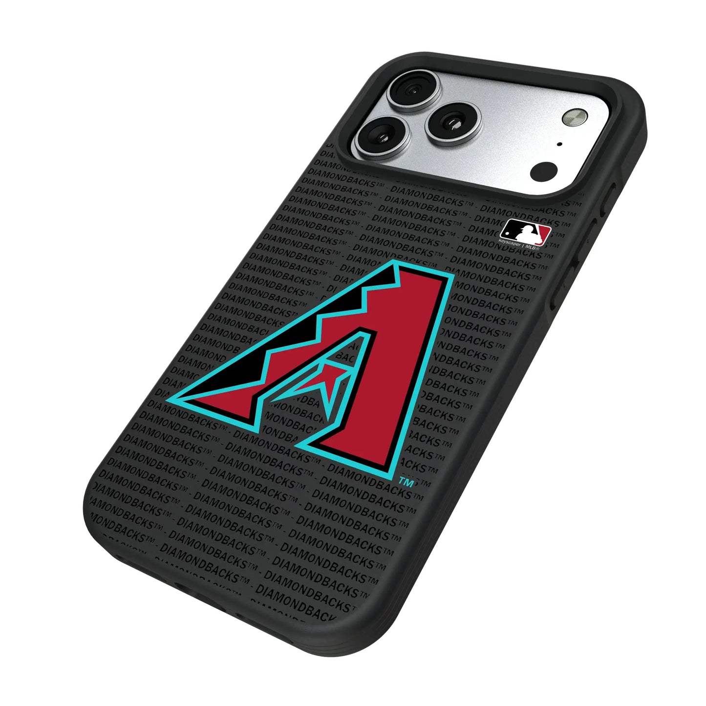 Arizona Diamondbacks Text Backdrop Bump Phone Case for Apple iPhone