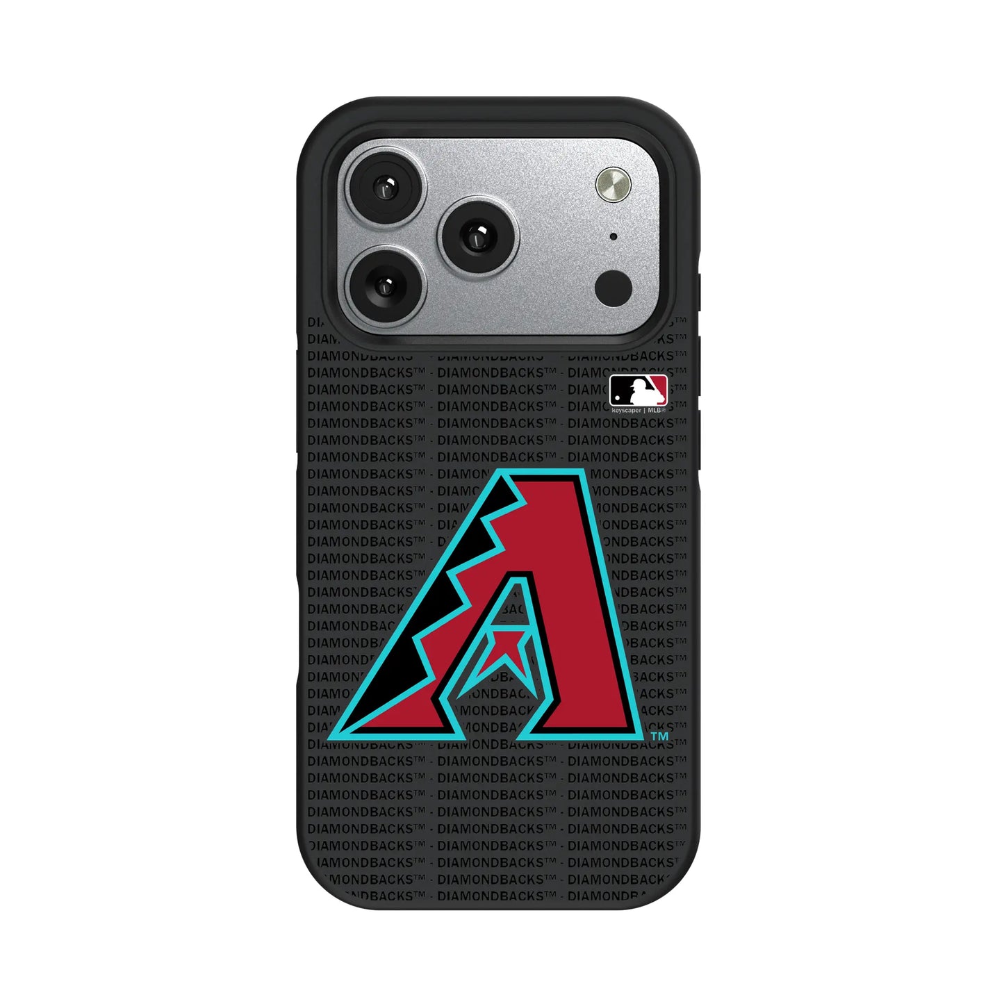Arizona Diamondbacks Text Backdrop Bump Phone Case for Apple iPhone