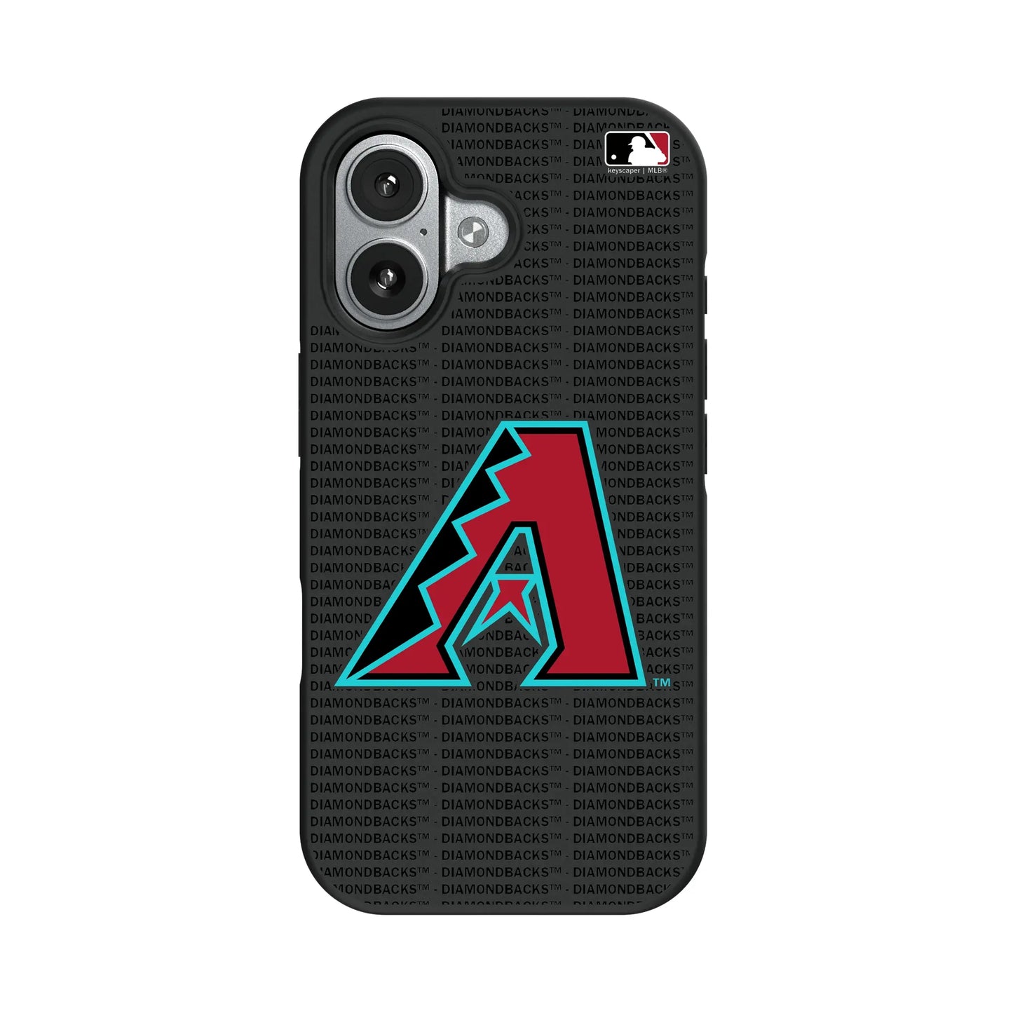Arizona Diamondbacks Text Backdrop Bump Phone Case for Apple iPhone