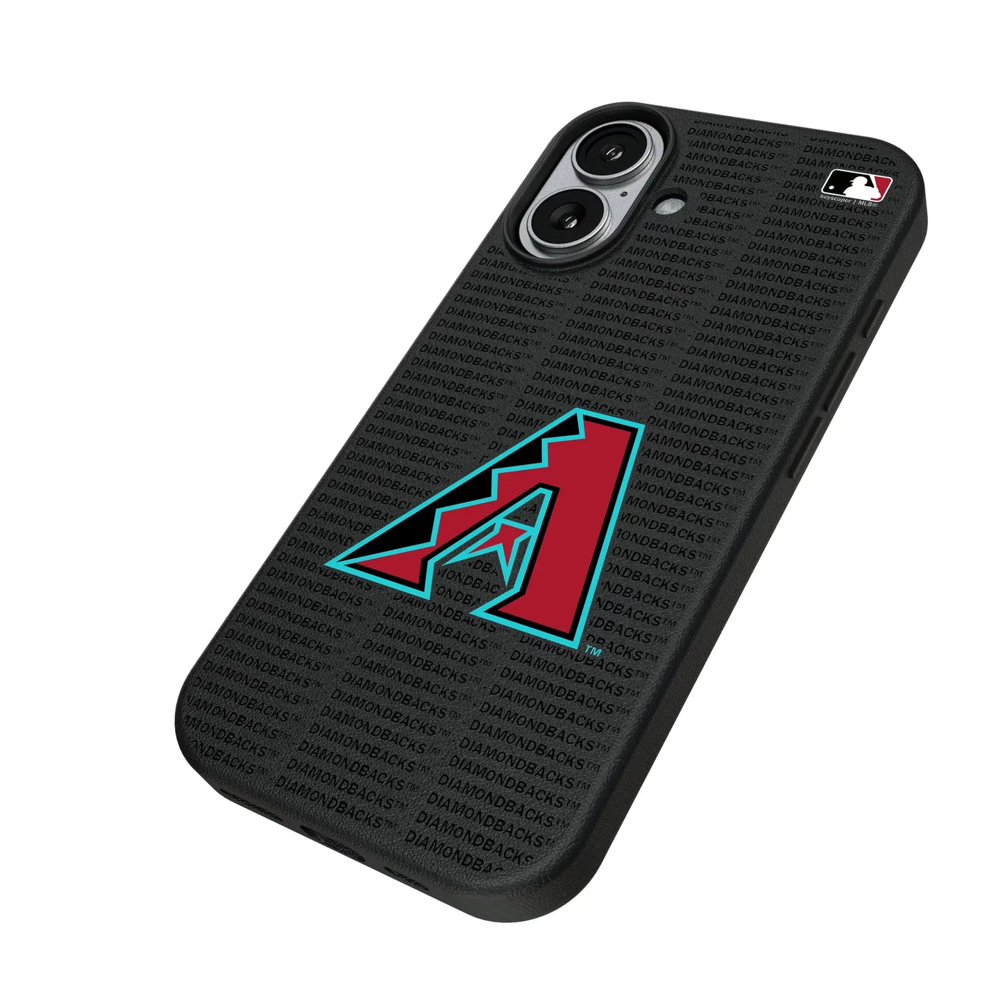 Arizona Diamondbacks Text Backdrop MagSafe Compatible Phone Case for Apple iPhone