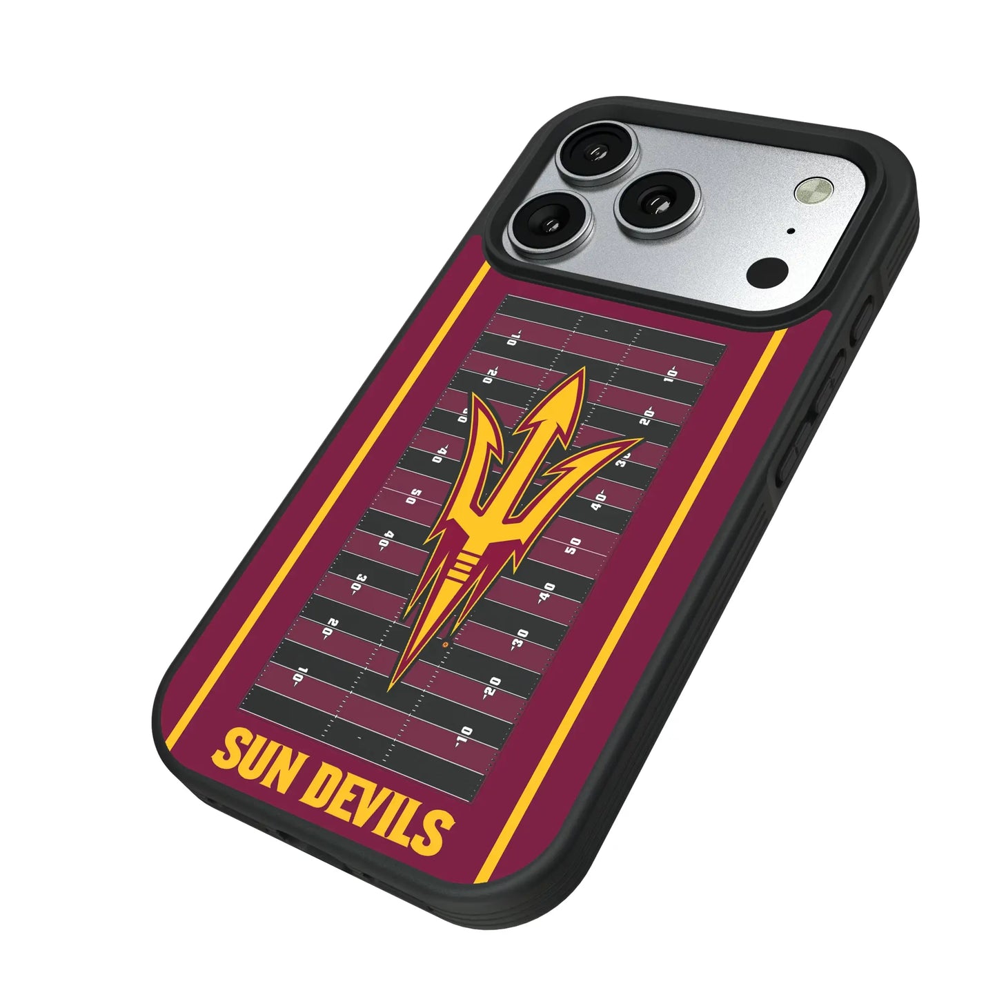 Arizona State University Sun Devils Field Bump Phone Case for Apple iPhone