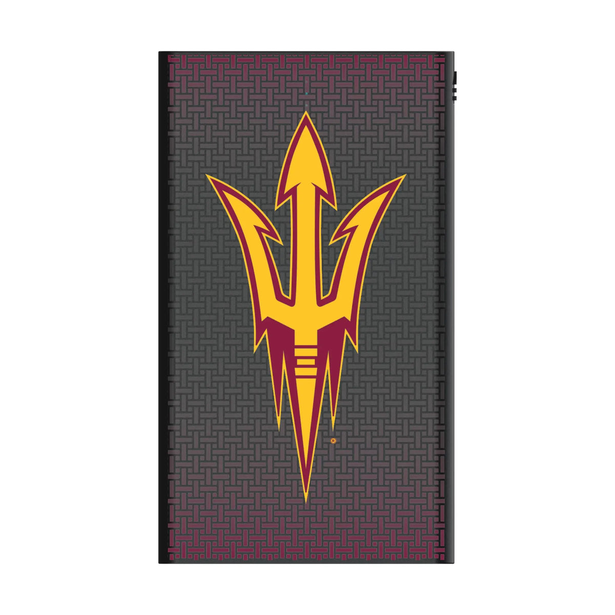 Arizona State University Sun Devils Linen 5000mAh Flat Powerbank