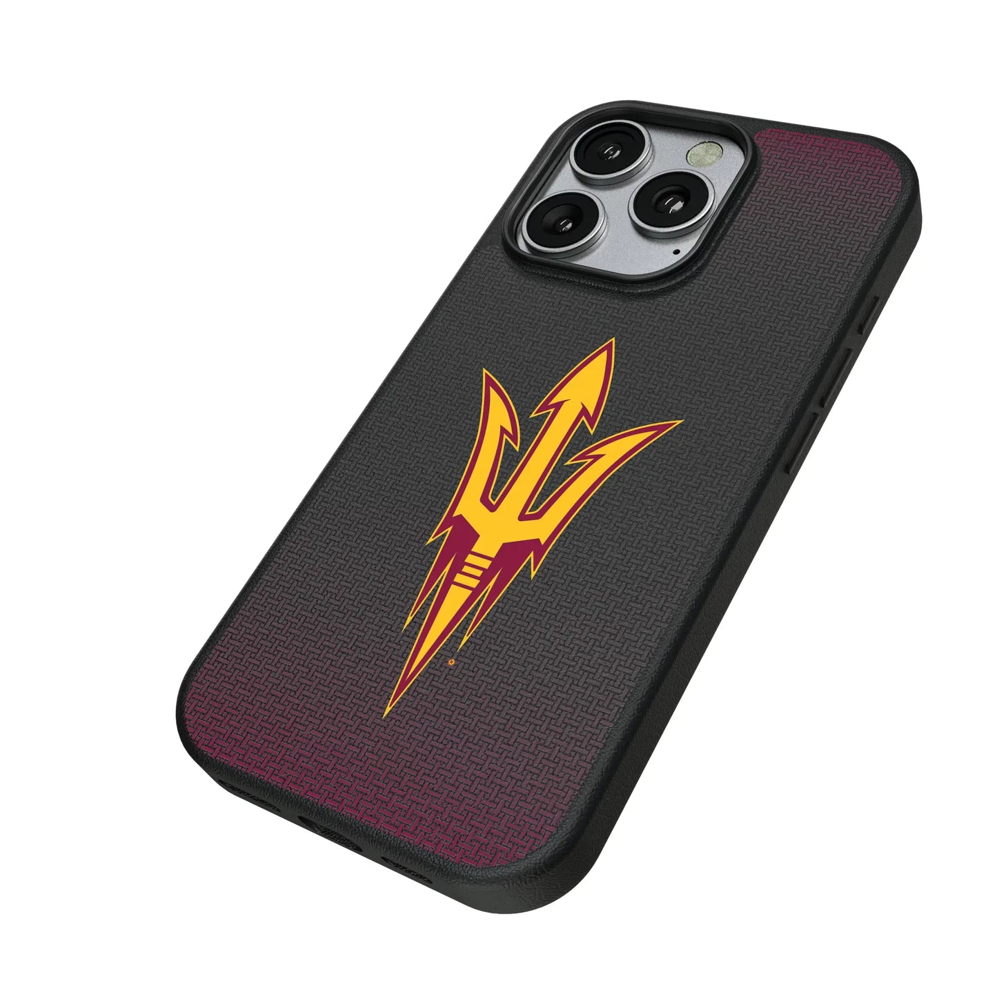 Arizona State University Sun Devils Linen MagSafe Compatible Phone Case for Apple iPhone