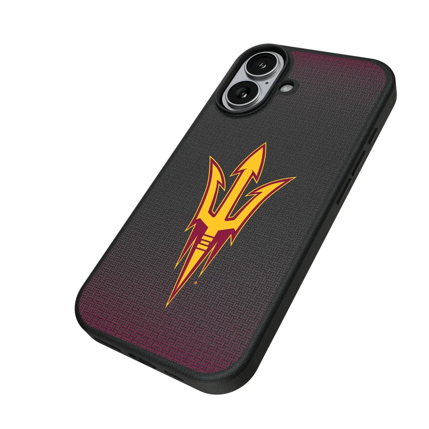Arizona State University Sun Devils Linen MagSafe Compatible Phone Case for Apple iPhone