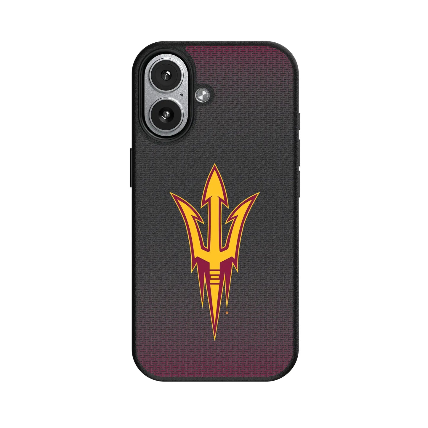Arizona State University Sun Devils Linen MagSafe Compatible Phone Case for Apple iPhone