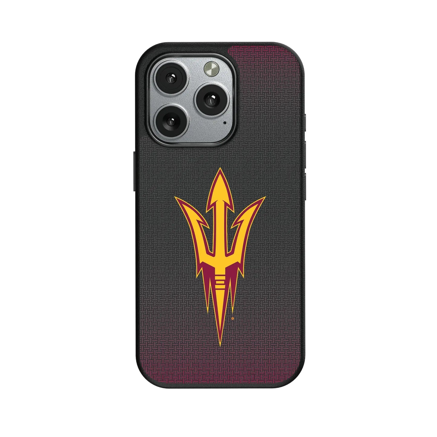 Arizona State University Sun Devils Linen MagSafe Compatible Phone Case for Apple iPhone