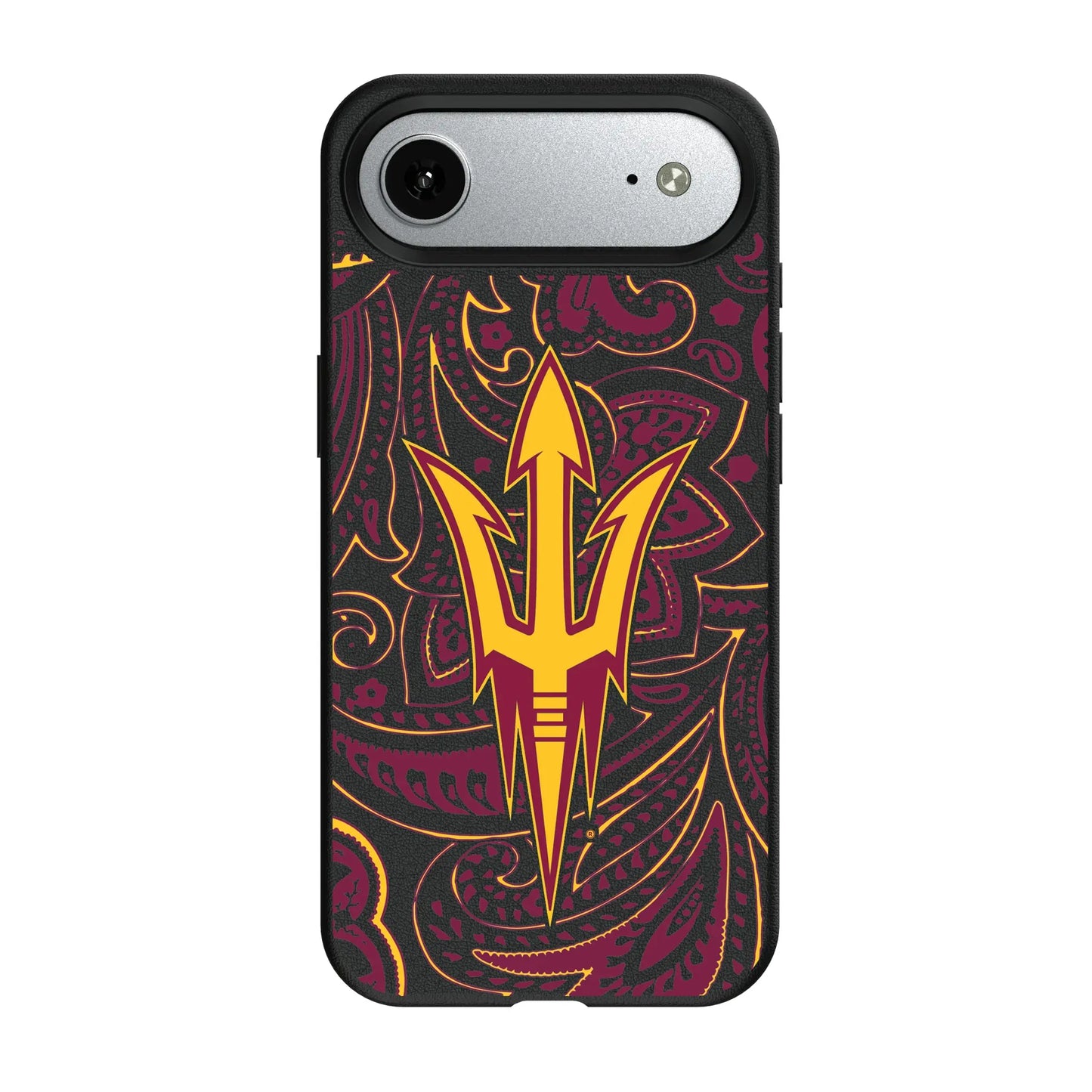 Arizona State University Sun Devils Paisley MagSafe Compatible Phone Case for Apple iPhone
