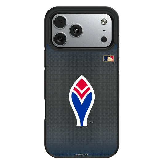 Atlanta Braves 1972-1975 - Cooperstown Collection Linen Bump Phone Case for Apple iPhone