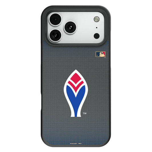 Atlanta Braves 1972-1975 - Cooperstown Collection Linen Bump Phone Case for Apple iPhone