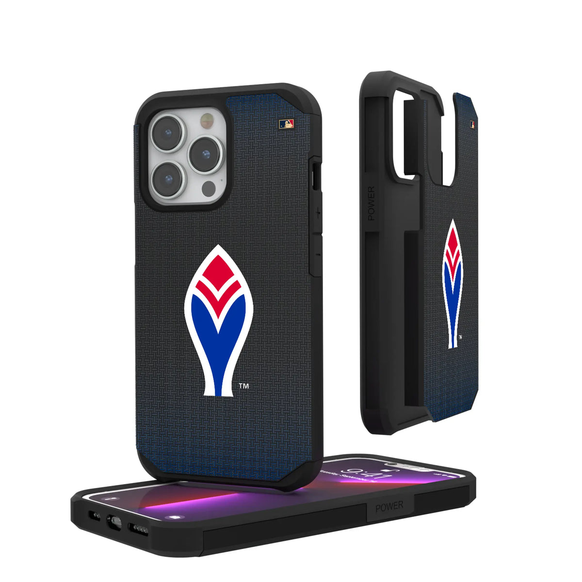 Atlanta Braves 1972-1975 - Cooperstown Collection Linen Rugged Phone Case for Apple iPhone