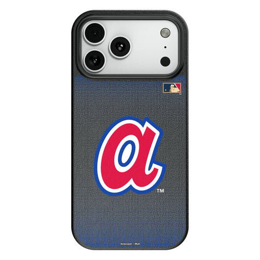 Atlanta Braves 1972-1980 - Cooperstown Collection Linen MagSafe Compatible Phone Case for Apple iPhone
