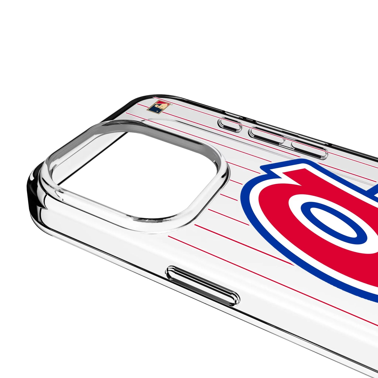 Atlanta Braves 1972-1980 - Cooperstown Collection Pinstripe Clear Phone Case for Apple iPhone