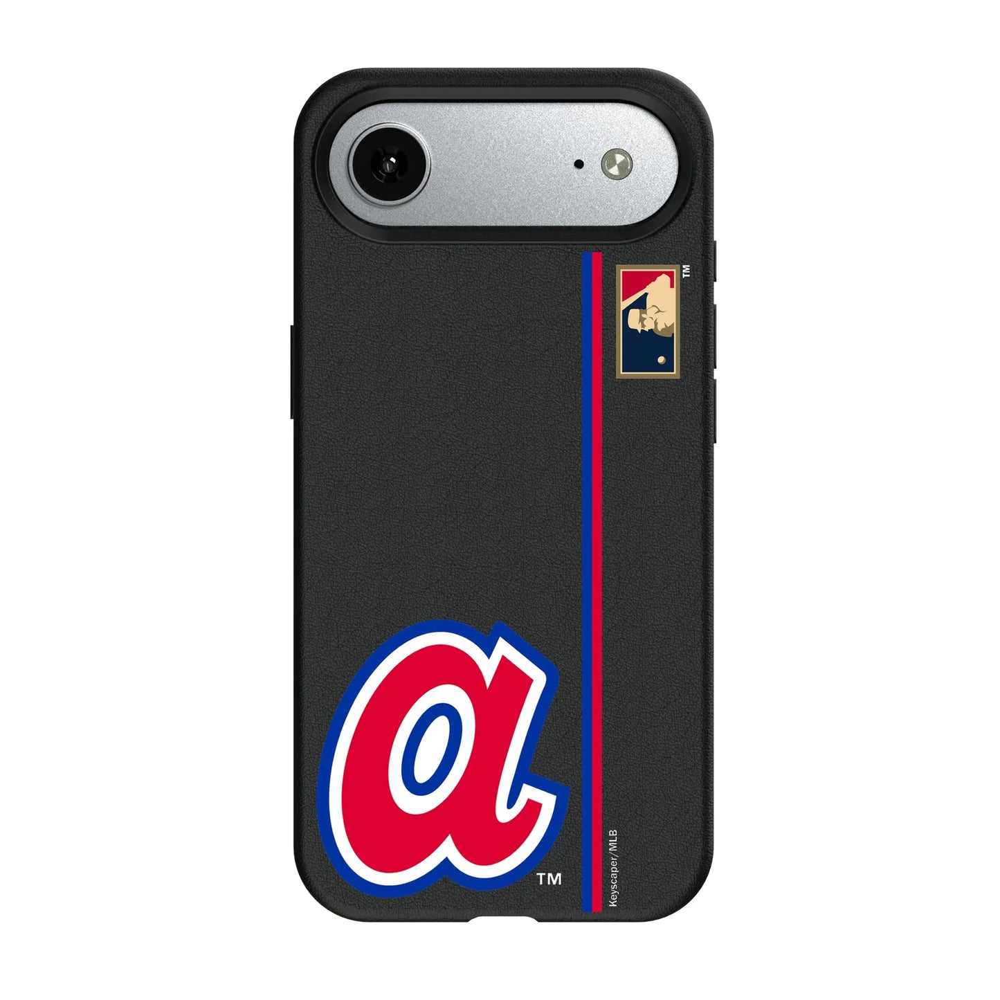 Atlanta Braves 1972-1980 - Cooperstown Collection Sidebar MagSafe Compatible Phone Case for Apple iPhone