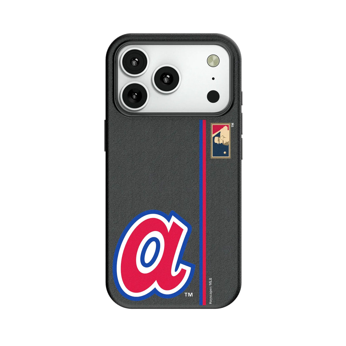 Atlanta Braves 1972-1980 - Cooperstown Collection Sidebar MagSafe Compatible Phone Case for Apple iPhone
