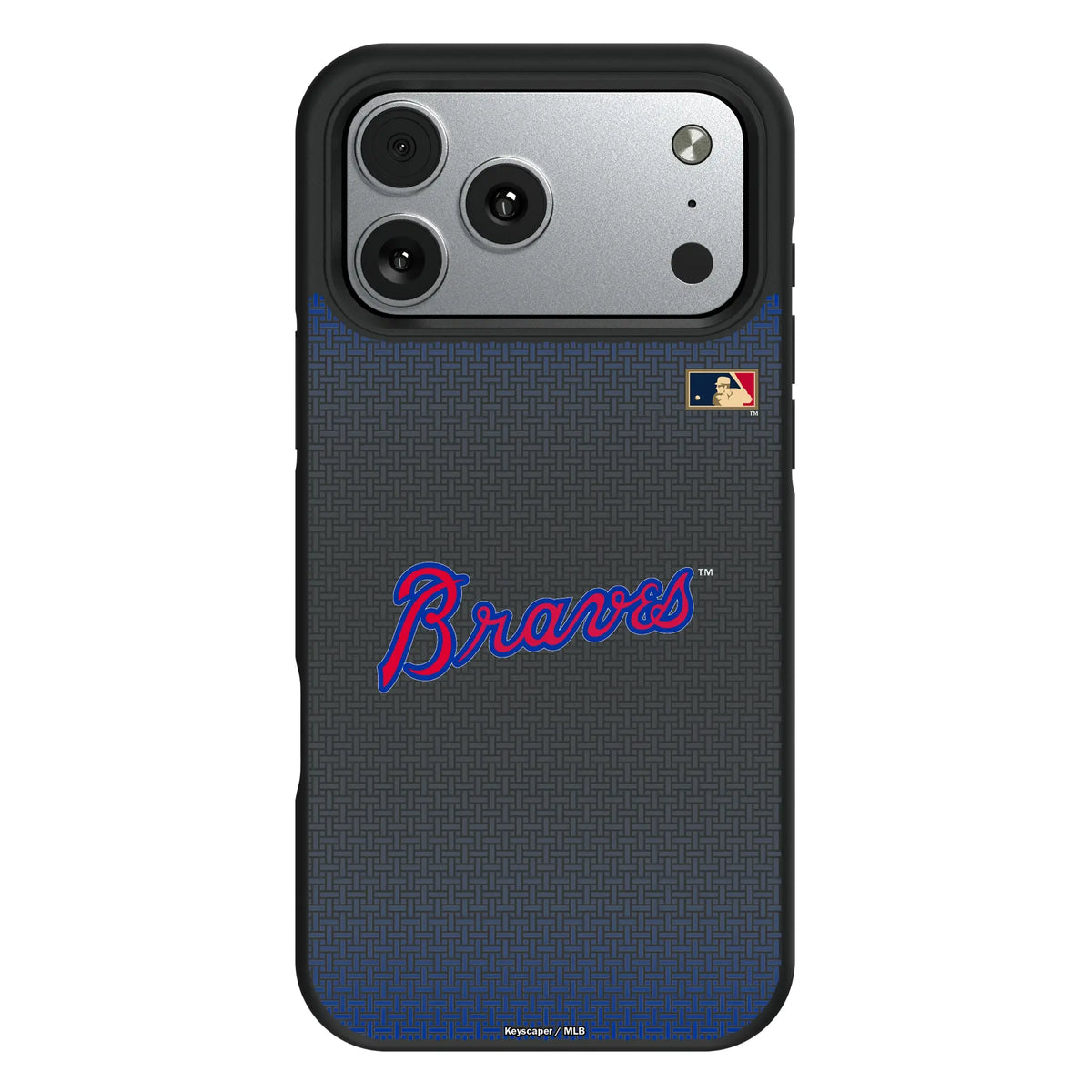 Atlanta Braves Home 2012 - Cooperstown Collection Linen Bump Phone Case for Apple iPhone
