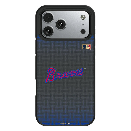 Atlanta Braves Home 2012 - Cooperstown Collection Linen Bump Phone Case for Apple iPhone