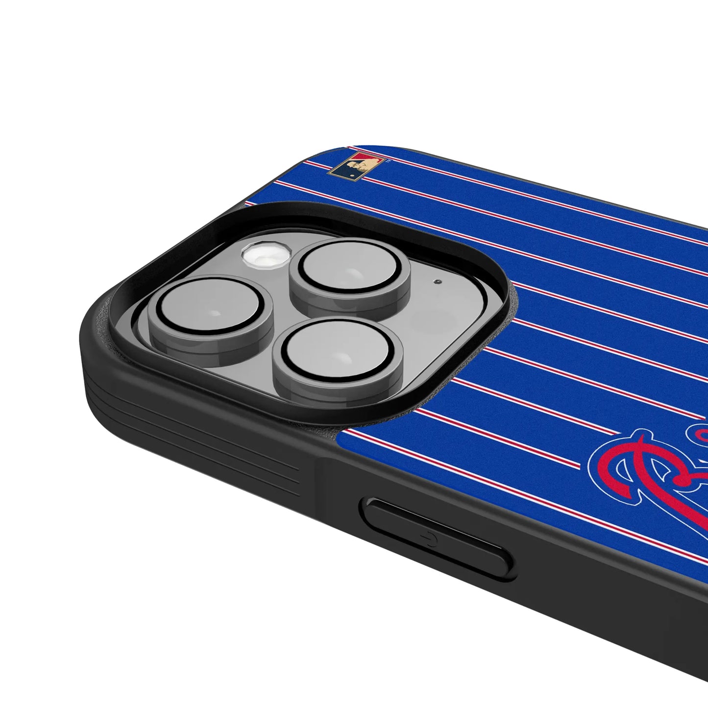 Atlanta Braves Home 2012 - Cooperstown Collection Pinstripe Bump Phone Case for Apple iPhone