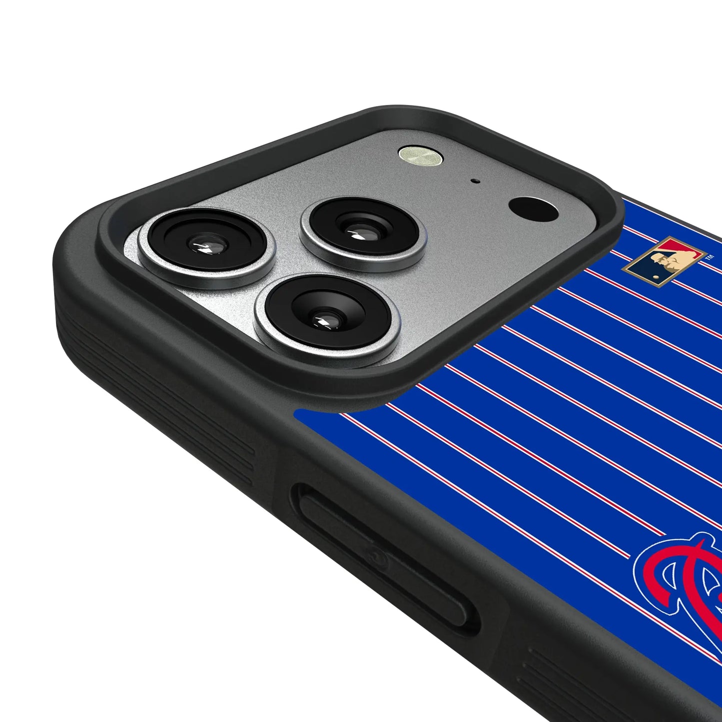 Atlanta Braves Home 2012 - Cooperstown Collection Pinstripe Bump Phone Case for Apple iPhone