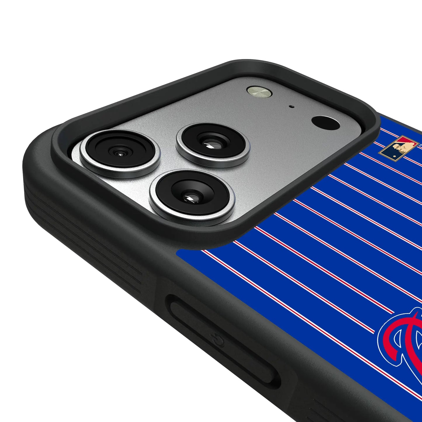 Atlanta Braves Home 2012 - Cooperstown Collection Pinstripe Bump Phone Case for Apple iPhone