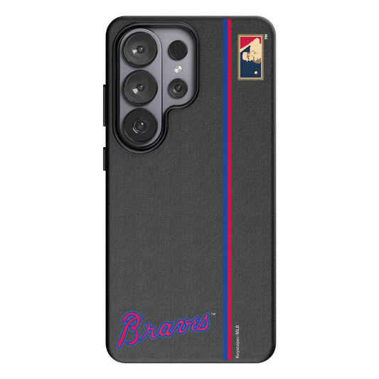 Atlanta Braves Home 2012 - Cooperstown Collection Sidebar MagSafe Compatible Phone Case for Samsung Galaxy