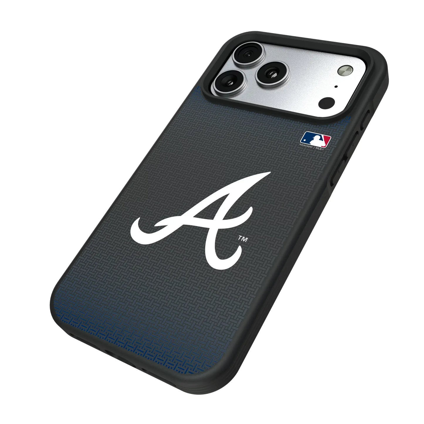 Atlanta Braves Linen Bump Phone Case for Apple iPhone