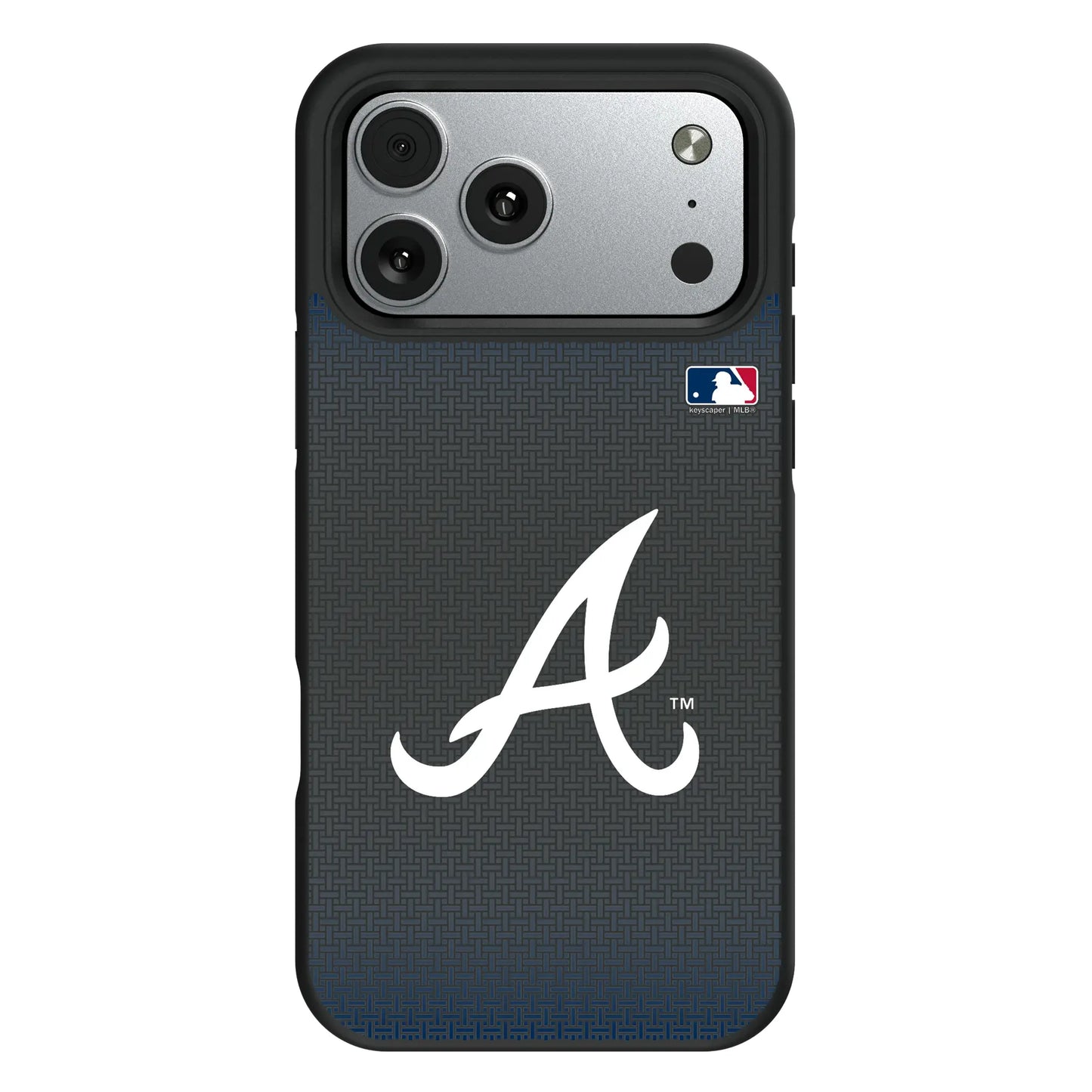 Atlanta Braves Linen Bump Phone Case for Apple iPhone