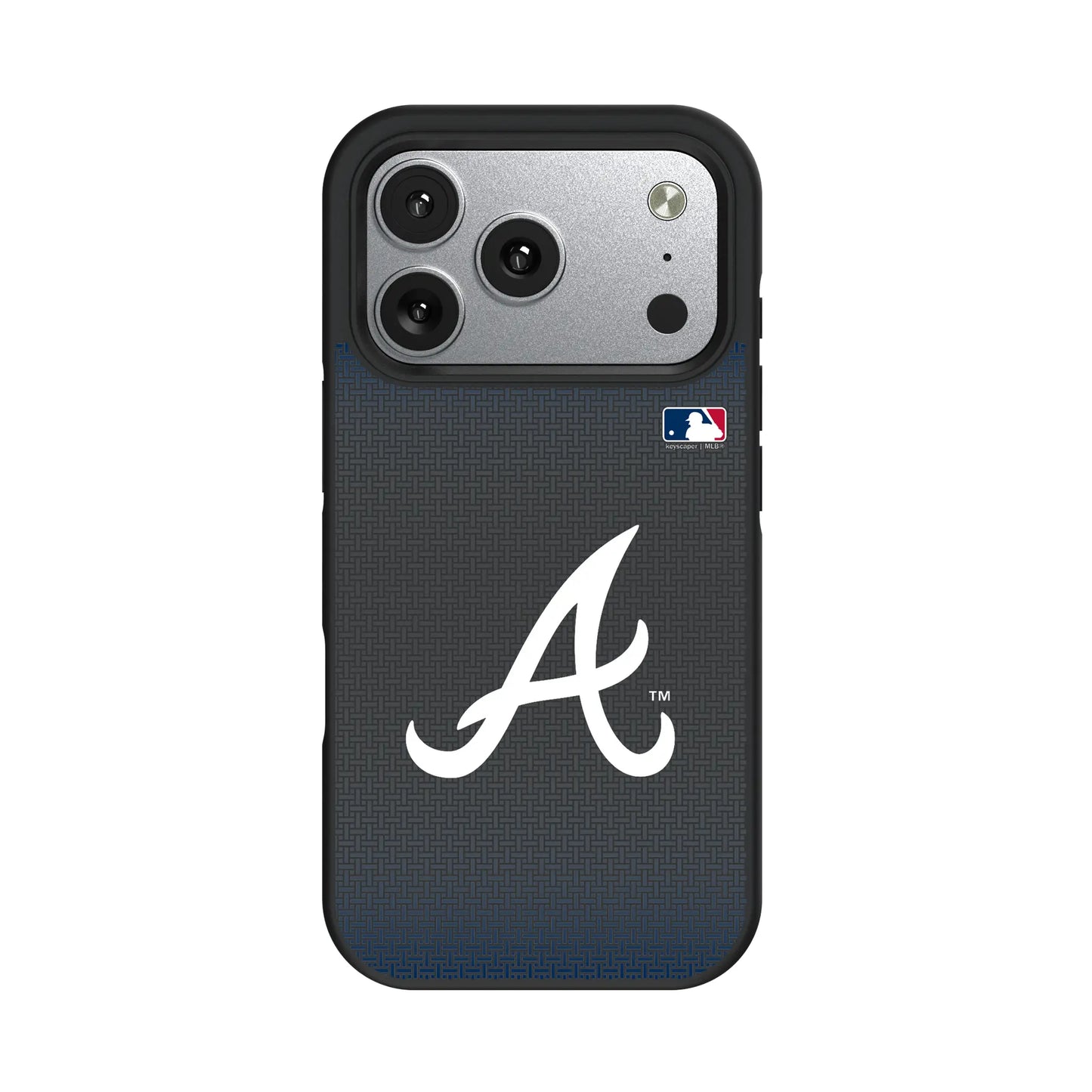 Atlanta Braves Linen Bump Phone Case for Apple iPhone