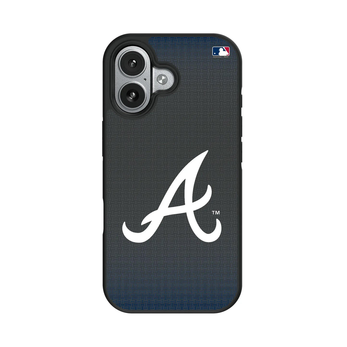 Atlanta Braves Linen Bump Phone Case for Apple iPhone