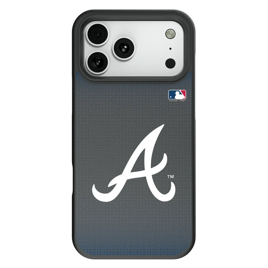 Atlanta Braves Linen Bump Phone Case for Apple iPhone