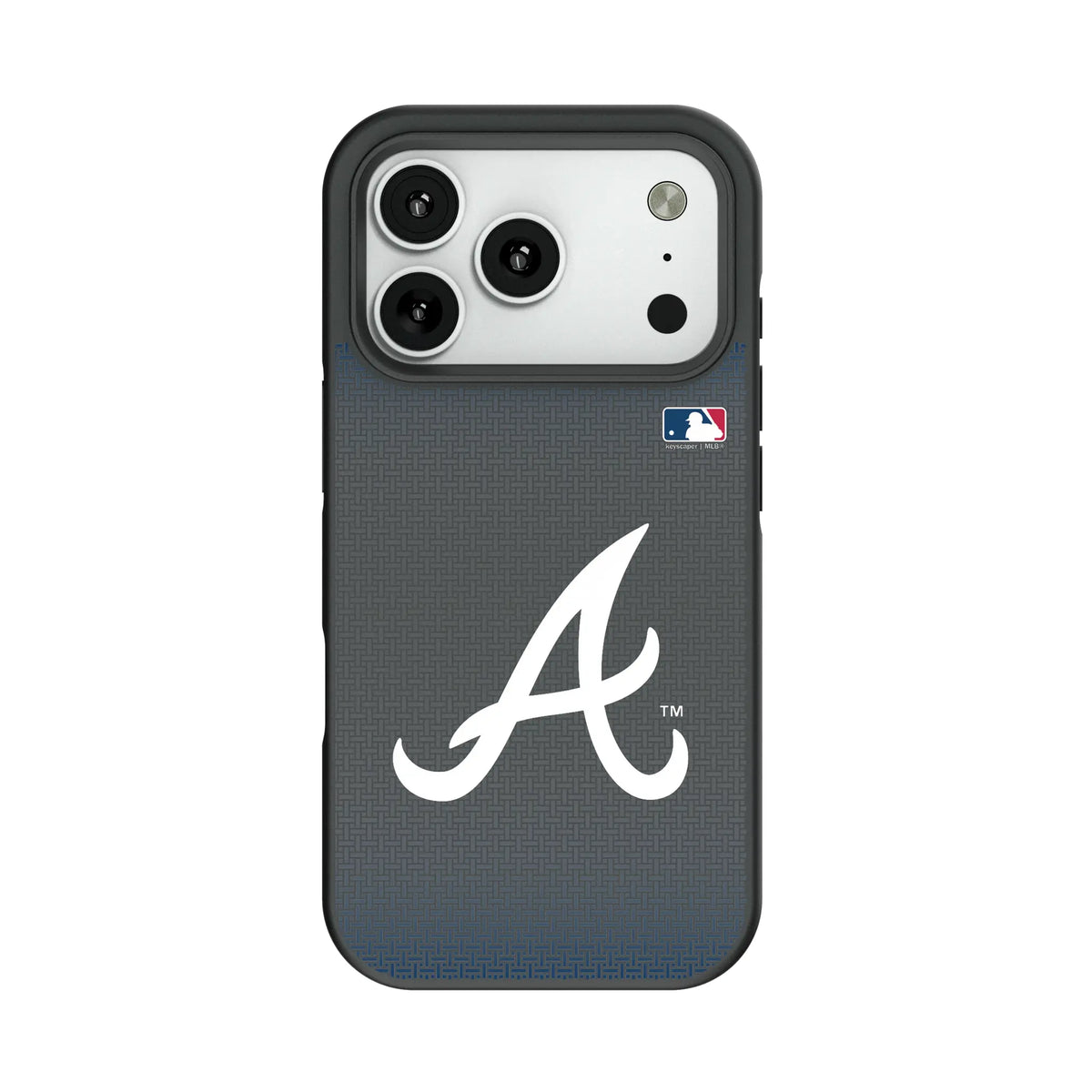 Atlanta Braves Linen Bump Phone Case for Apple iPhone