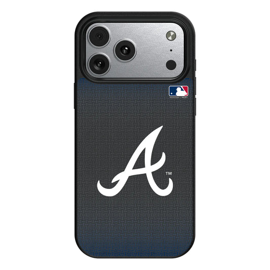 Atlanta Braves Linen MagSafe Compatible Phone Case for Apple iPhone