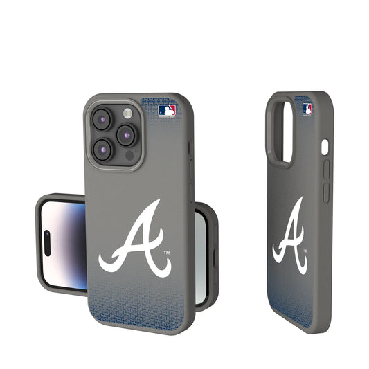 Atlanta Braves Linen Soft Touch Phone Case for Apple iPhone